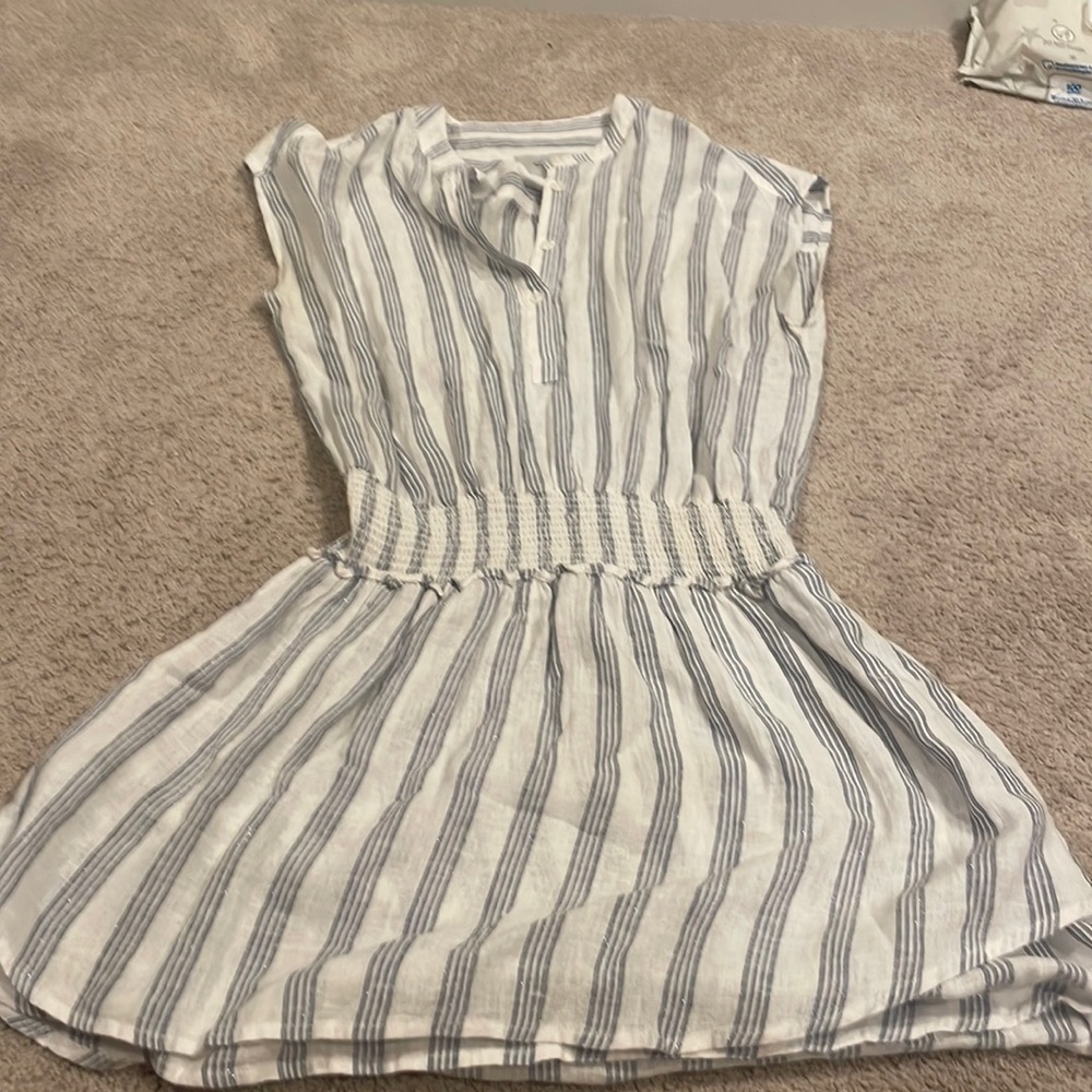 Rails linen dress